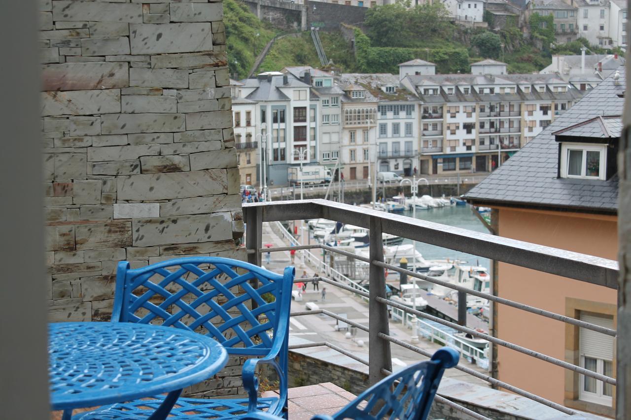 Apartamentos turísticos Vistademar Luarca Exterior foto